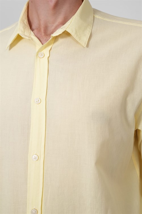Wholesale Mens Yellow Shirt