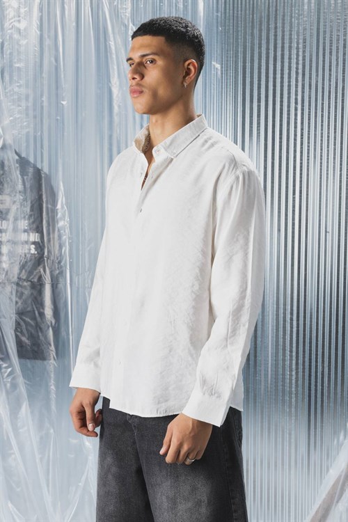 Wholesale Mens Ecru Shirt