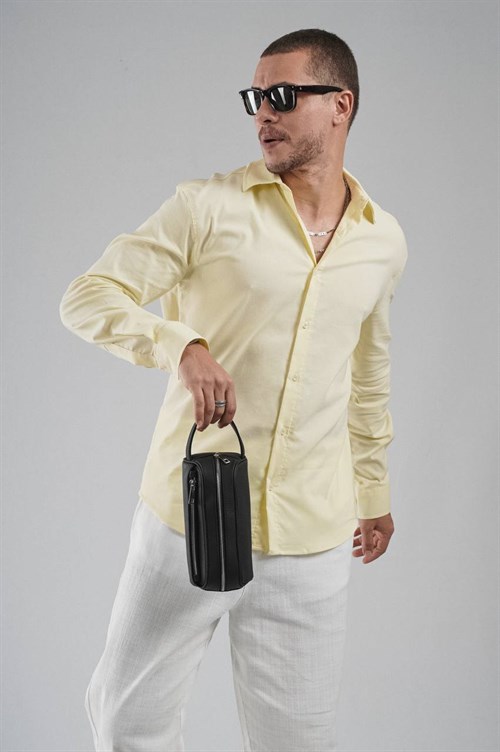 Wholesale Mens Yellow Shirt