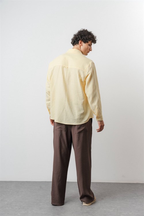 Wholesale Mens Yellow Shirt