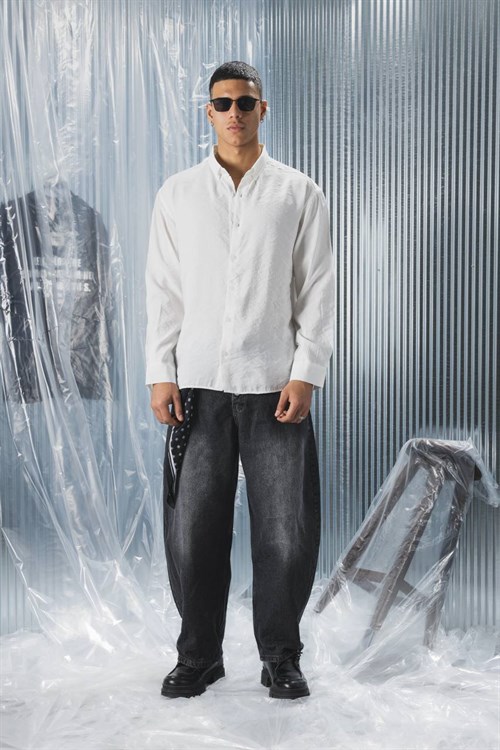 Wholesale Mens Ecru Shirt