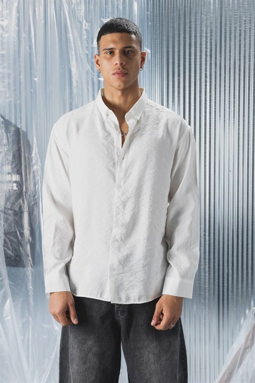 Wholesale Mens Ecru Shirt