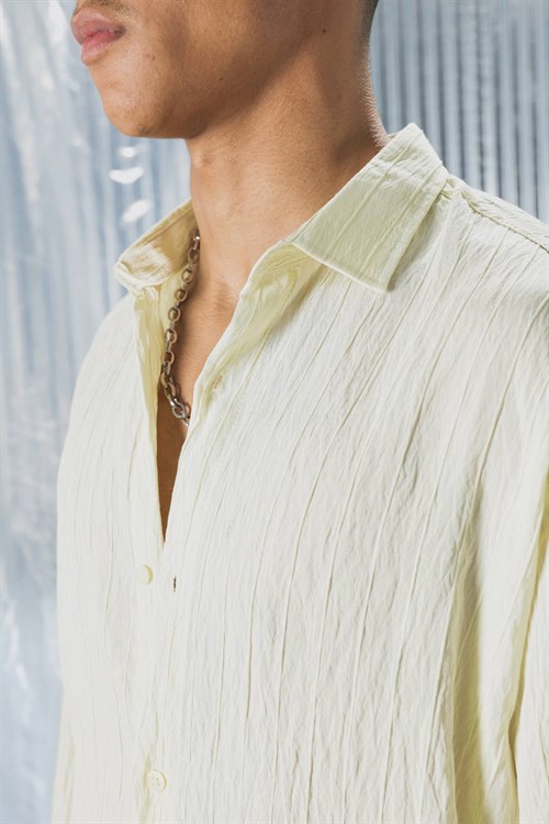 Wholesale Mens Yellow Shirt