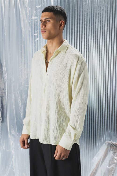Wholesale Mens Yellow Shirt