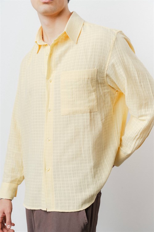 Wholesale Mens Yellow Shirt