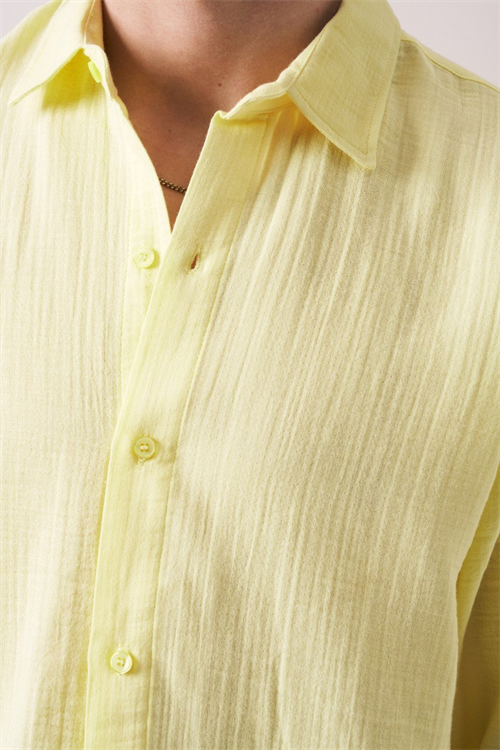 Wholesale Mens Yellow Shirt