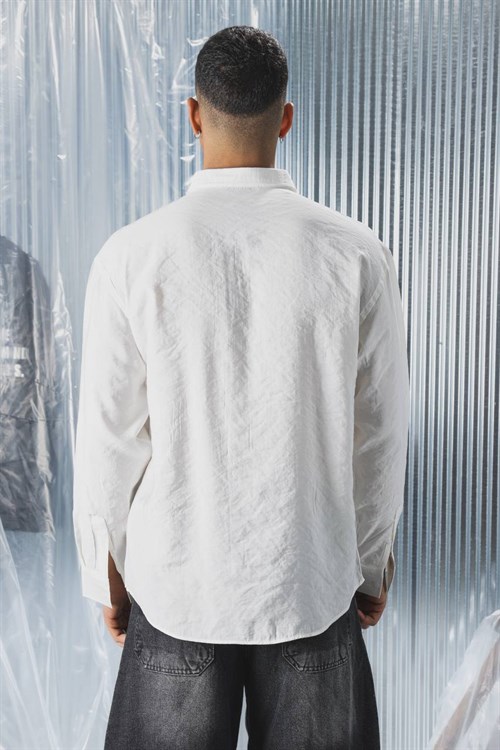 Wholesale Mens Ecru Shirt