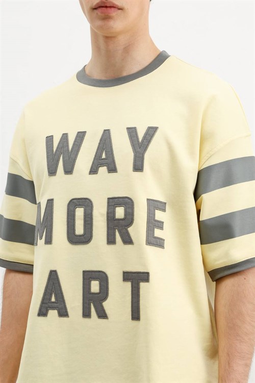 Wholesale Mens Yellow T-Shirt
