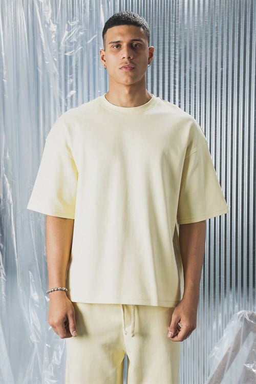 Wholesale Mens Yellow T-Shirt 