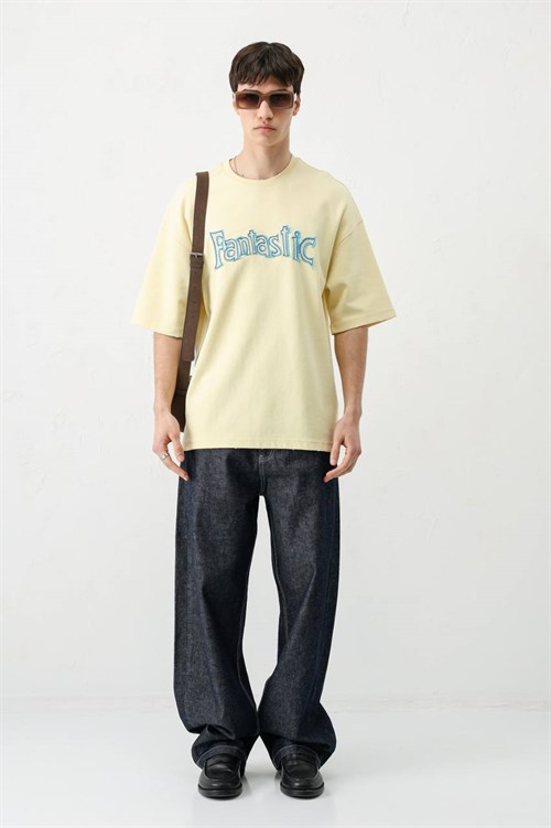 Wholesale Mens Yellow T-Shirt