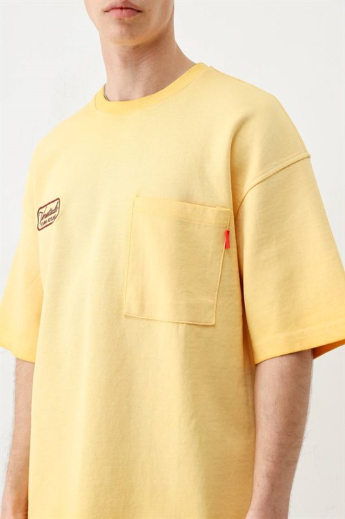 Wholesale Mens Yellow T-Shirt