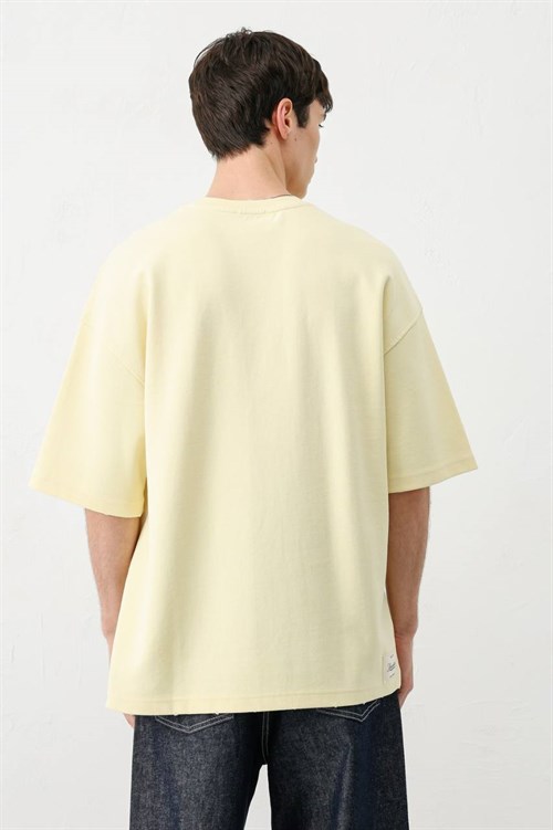 Wholesale Mens Yellow T-Shirt
