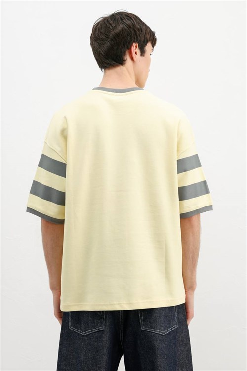 Wholesale Mens Yellow T-Shirt