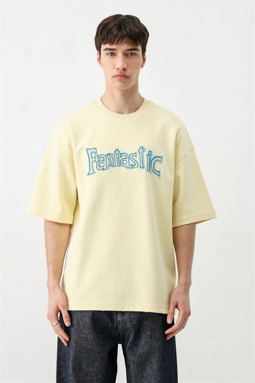 Wholesale Mens Yellow T-Shirt