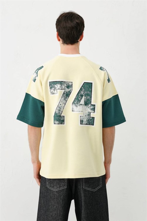 Wholesale Mens Yellow T-Shirt