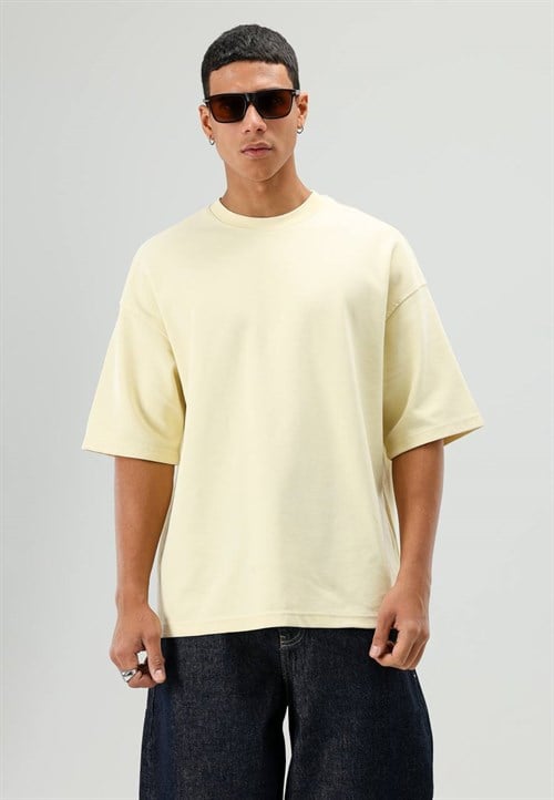 Wholesale Mens Yellow T-Shirt