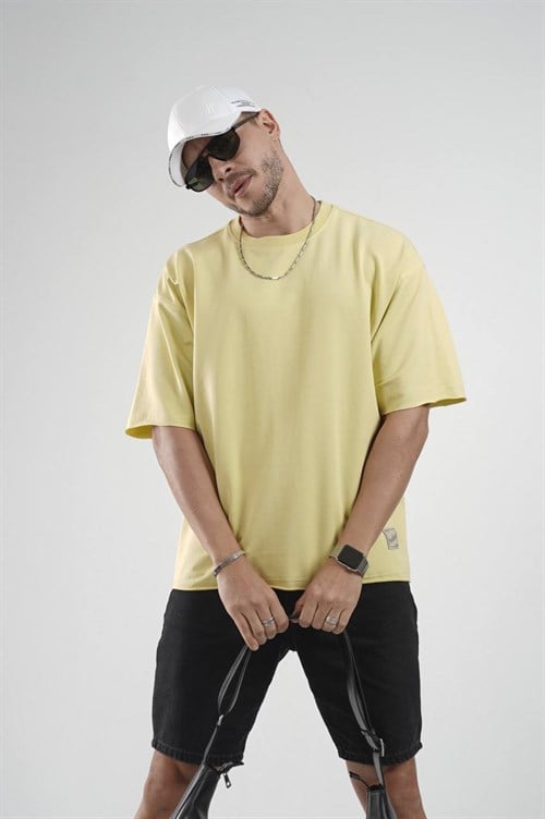 Wholesale Mens Yellow T-Shirt