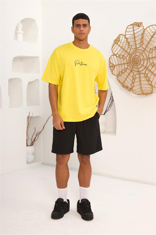 Wholesale Mens Yellow T-Shirt