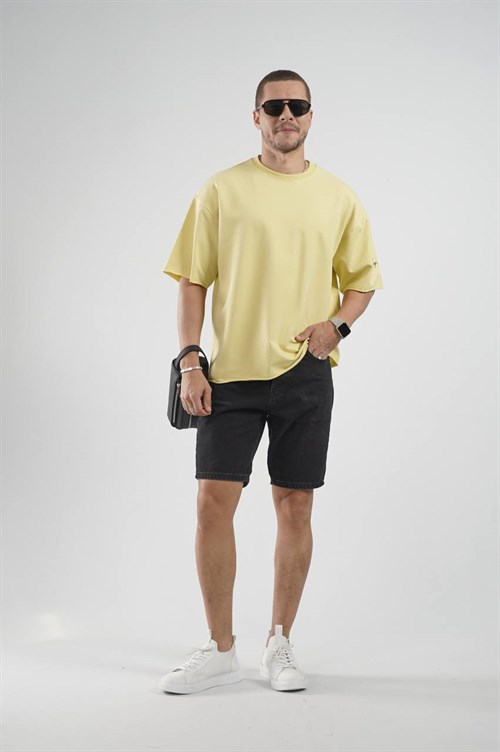 Wholesale Mens Yellow T-Shirt