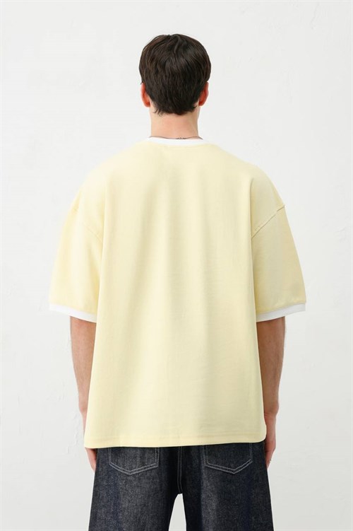 Wholesale Mens Yellow T-Shirt