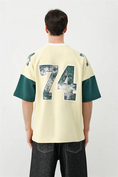 Wholesale Mens Yellow T-Shirt