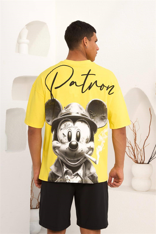 Wholesale Mens Yellow T-Shirt