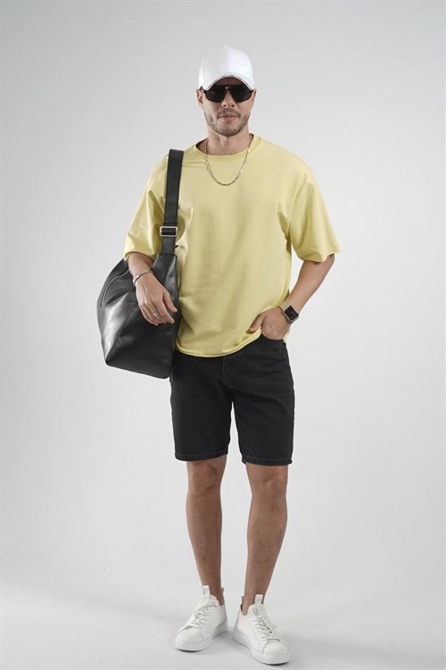 Wholesale Mens Yellow T-Shirt