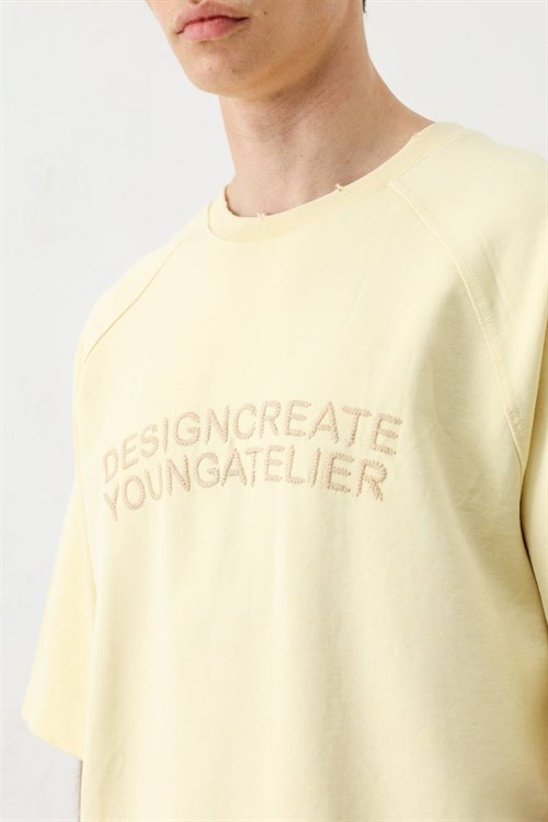 Wholesale Mens Yellow T-Shirt