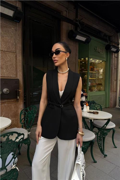 Wholesale Women Black Vest