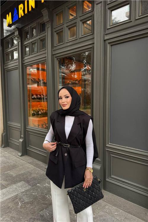 Wholesale Women Black Vest