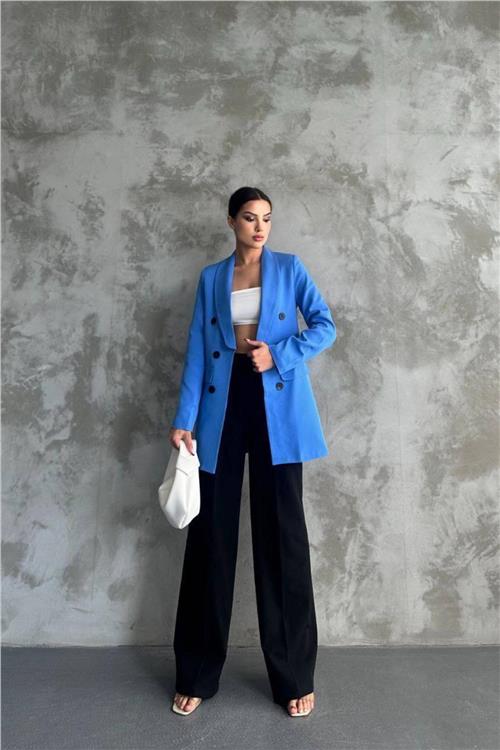 Wholesale Women Blue Blazer