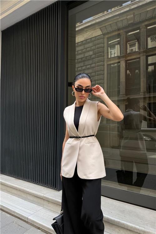 Wholesale Women Cream Vest