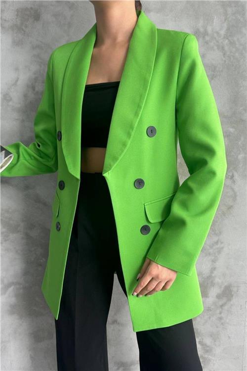 Wholesale Women Green Blazer