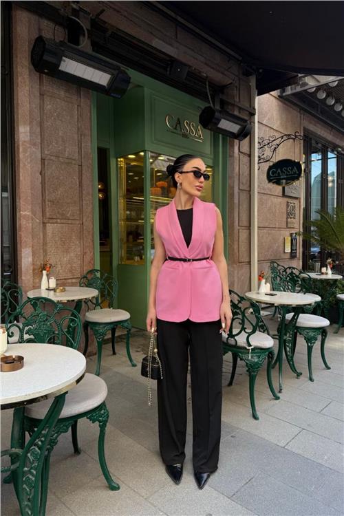 Wholesale Women Pink  Vest