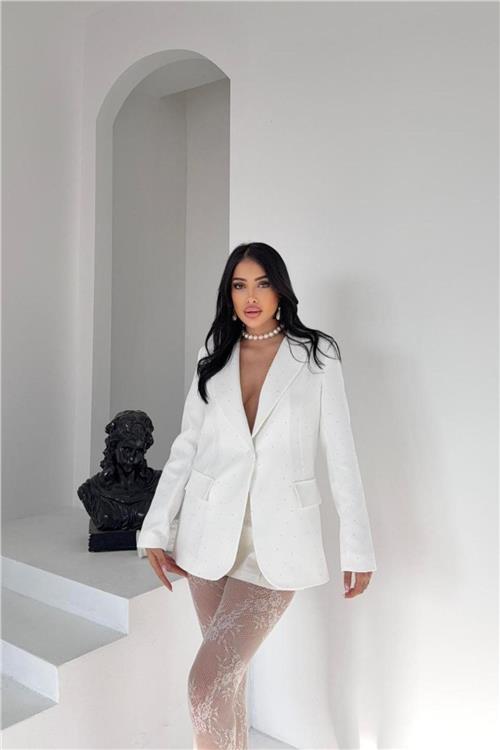 Wholesale Women White Blazer