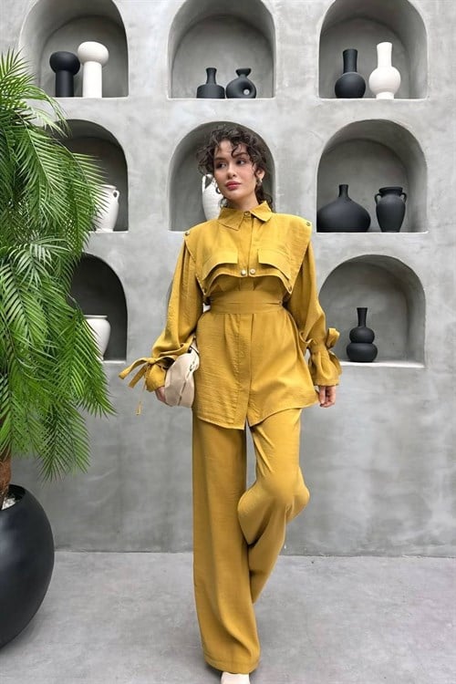 Wholesale Womens Amber Two-Piece Hijab Set