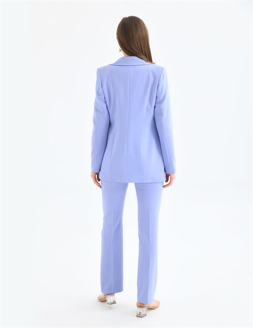 Wholesale Womens Baby Blue Two-Piece Suit 