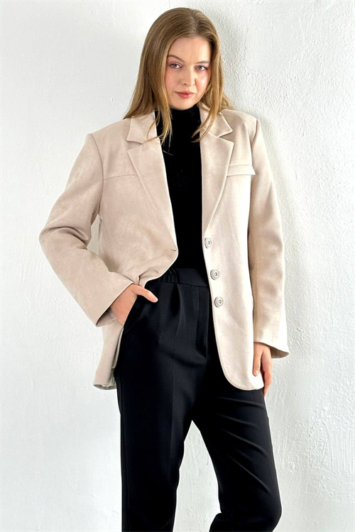 Wholesale Womens Beige Blazer