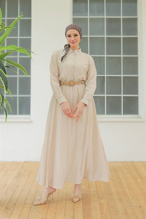 Wholesale Womens Beige Skirt Set