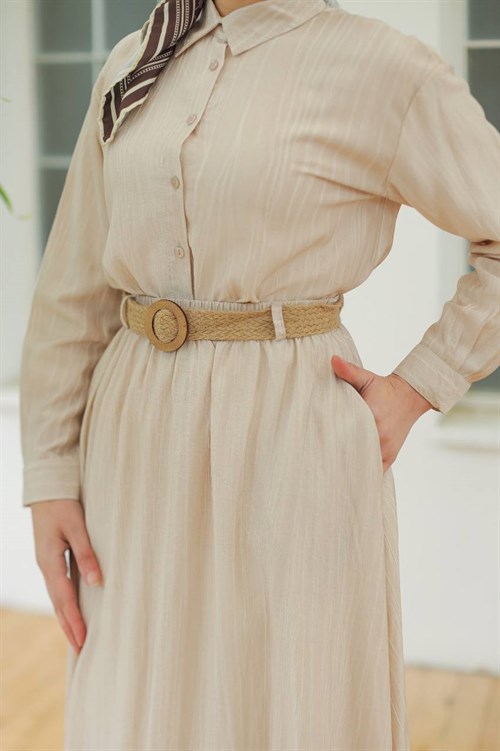Wholesale Womens Beige Skirt Set