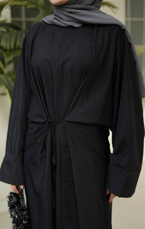 Wholesale Womens Black Maxi Hijab Dress