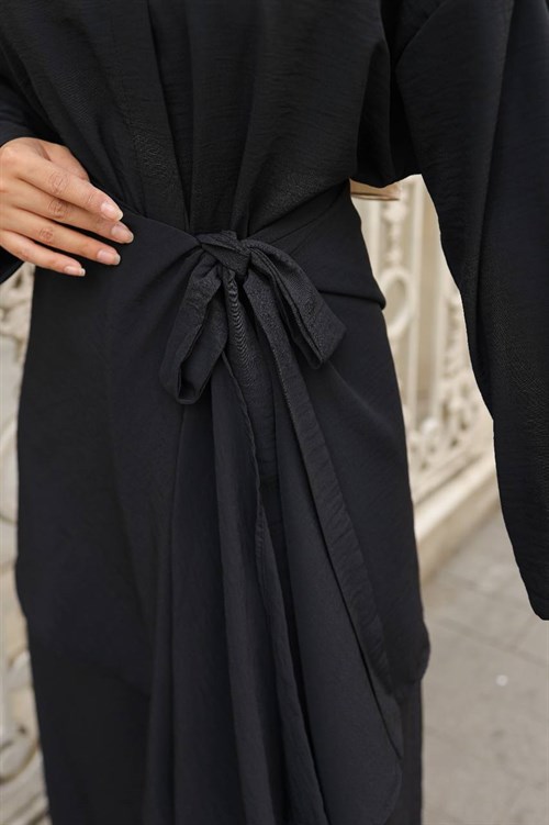 Wholesale Womens Black Maxi Hijab Dress