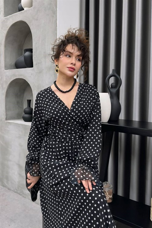 Wholesale Womens Black Maxi Hijab Dress