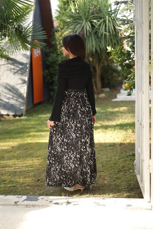 Wholesale Womens Black Maxi Hijab Dress