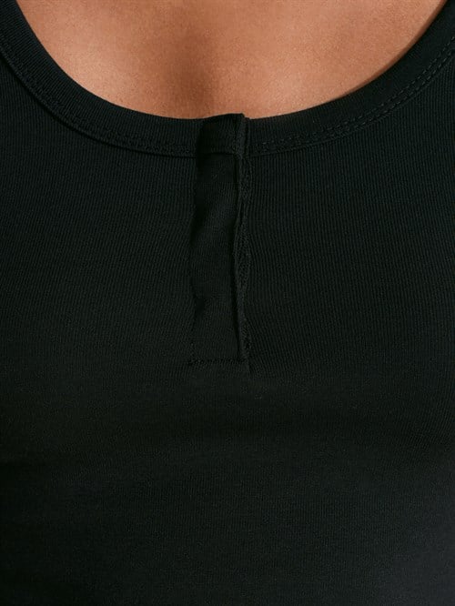 Wholesale Womens Black Modal Cotton Tank Top