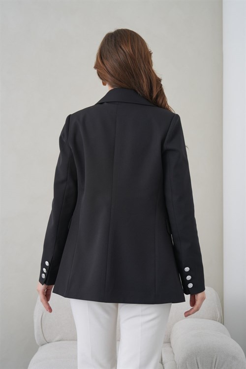 Wholesale Womens Black Plus Size Blazer