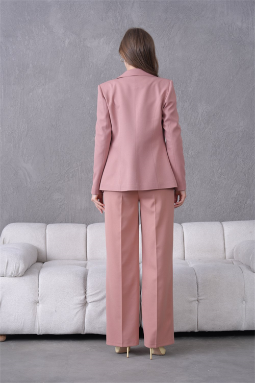 Wholesale Womens Blush Plus Size Two-Piece Suit 