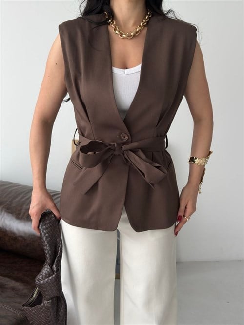 Wholesale Womens Brown Blazer