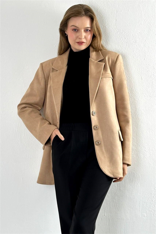Wholesale Womens Camel Blazer