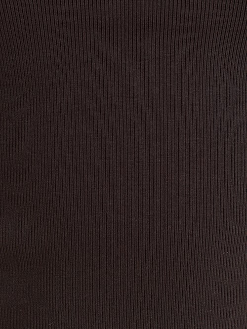 Wholesale Womens Dark Brown Square-Neck Tank Top with Open Back